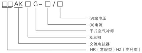 进、出线电抗器型号含义